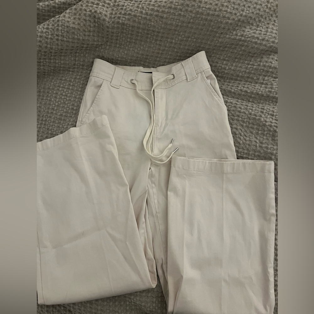 Ivory Anthropologie pants